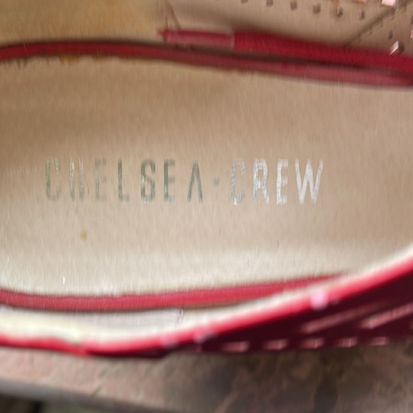 RED HOT CHELSEA CREW HEELS SZ 7.5 - Picture 4 of 9